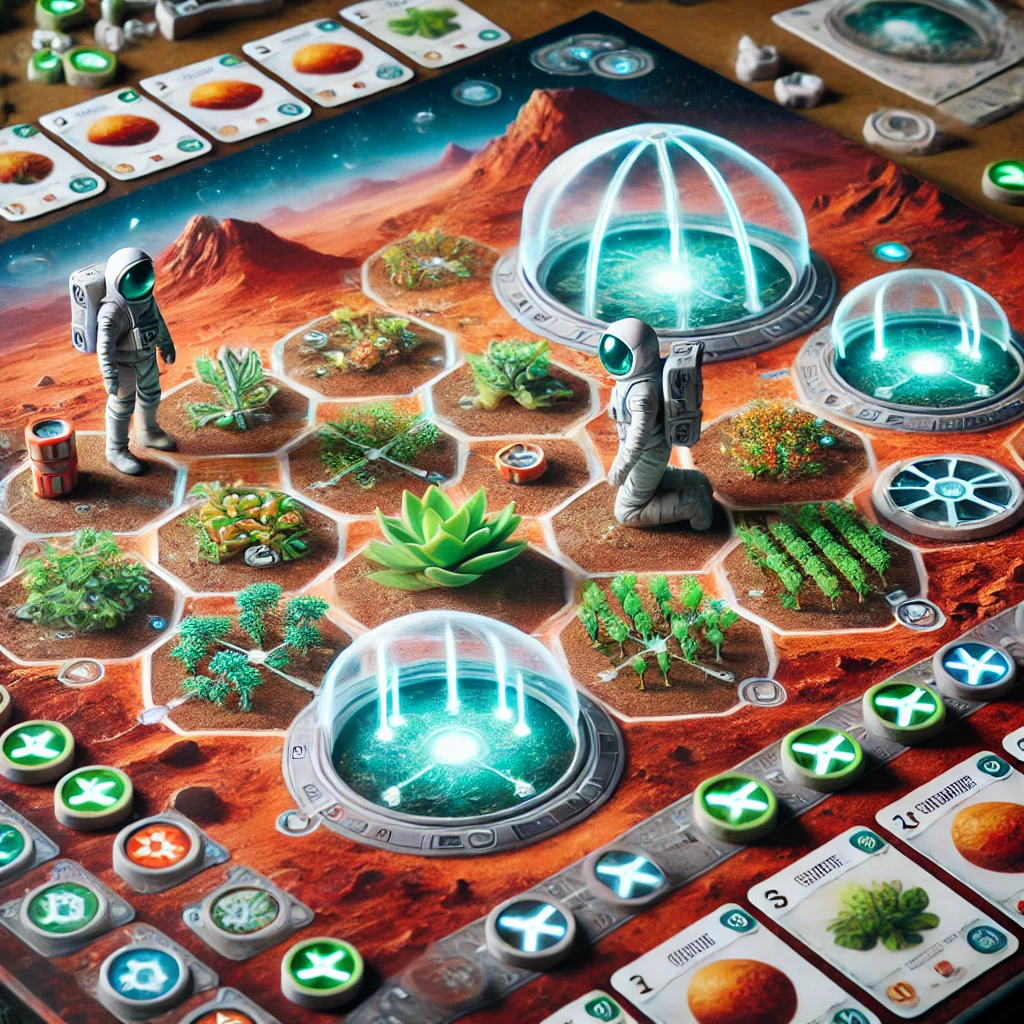 Martian Farming Board Game